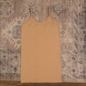 Nude colored tank top